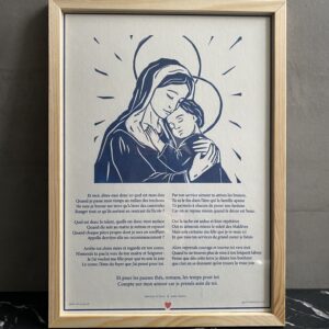 Marie Bancel encadrée